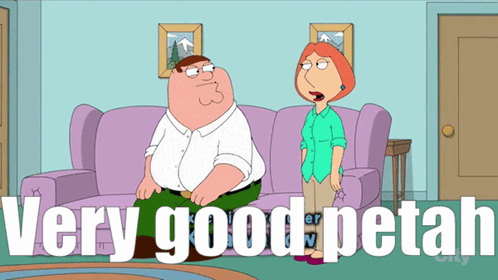 Peter Griffin Very Good Peter GIF. This 498 x 280 animated GIF is part of our family guy good good collection. Related themes include well done. Created by…