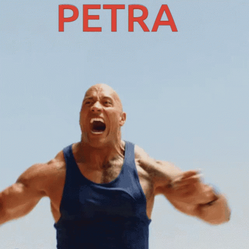 Petra The Rock GIF