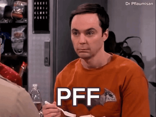 Pff Sheldon Cooper GIF