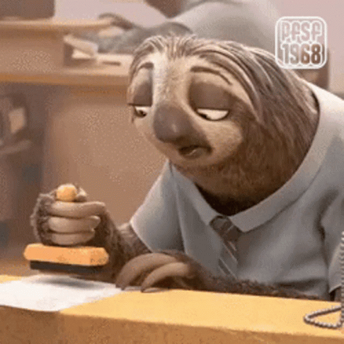 Pfsf1968 GIF. This 498 x 498 animated GIF is part of our sloth zootopia collection. Created by pfsf1968. View the original animation, share it, or browse…
