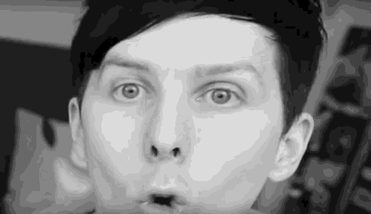 Phil Lester Shocked GIF