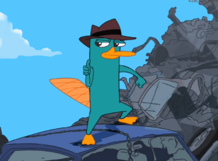 Phineas And Ferb Perry The Platypus GIF