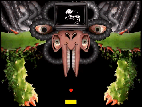 Photoshop Flowey Omega Flowey GIF