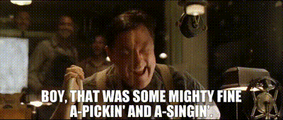 Pickin And Grinnin Obrotherwhereartthou GIF. This 400 x 170 animated GIF is part of our o brother where art thou collection. Created by bsandi. View the…