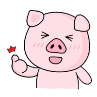 Pig Animal Sticker