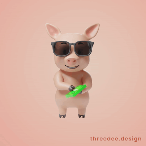 Pig Money GIF