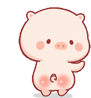 Piggy Booty Sticker