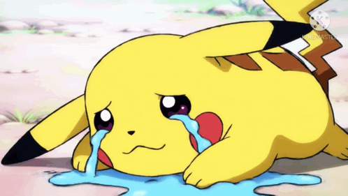 Pikachu Crying GIF. This 498 x 281 animated GIF is part of our sad pikachu collection. Related themes include crying, pikachu, pokemon. Created by Sophey…