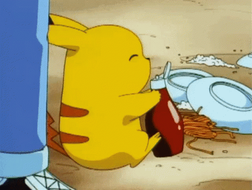 Pikachu Ketchup GIF. This 498 x 376 animated GIF is part of our sad pikachu collection. Related themes include crying, pikachu, pokemon. Created by…