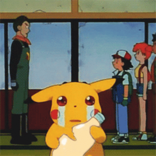 Pikachu Mayo GIF. This 498 x 498 animated GIF is part of our crying pikachu collection. Related themes include crying, pikachu, sad. Created by wickedfable…