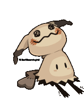 Pikachu Mimikyu Sticker