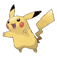 Pikachu Pokemon Sticker