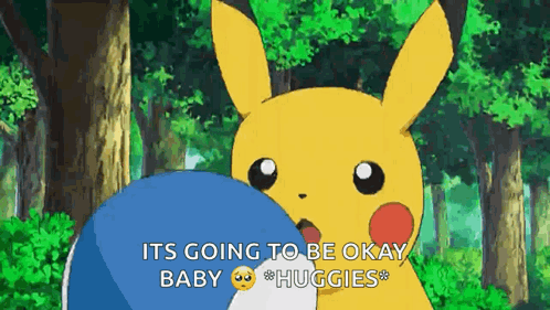 Pikachu Potchama GIF. This 498 x 281 animated GIF is part of our crying pikachu collection. Related themes include cry, pikachu, sad. Created by Nini33…
