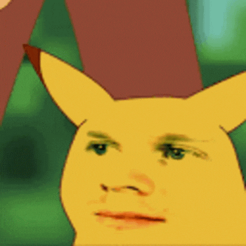 Pikachu Surprise GIF
