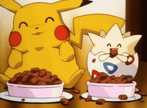Pikachu Togepi GIF. This 498 x 368 animated GIF is part of our pikachu and togepi collection. Related themes include cute, eat, pikachu. Created by…