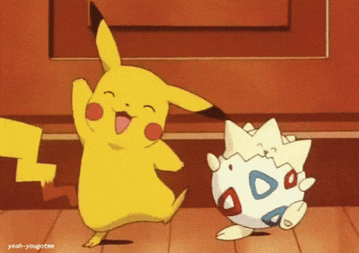 Pikachu Togepi GIF