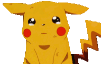 Pikachu Triste Sticker