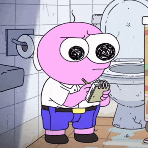 Pim Pimling Smiling Friends GIF