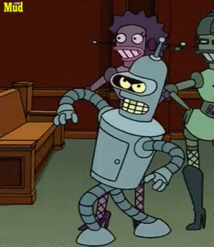 Pimp Walk - Futurama GIF