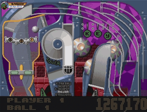Pinball Olof Gustafsson GIF