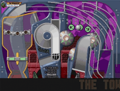 Pinball Olof Gustafsson GIF