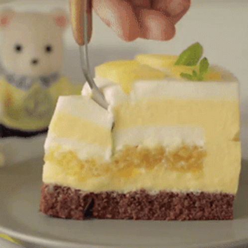 Pineapple Cheesecake Dessert GIF