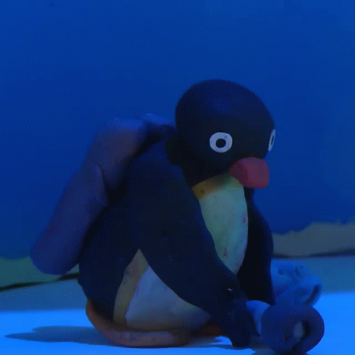 Pingu The Thing GIF