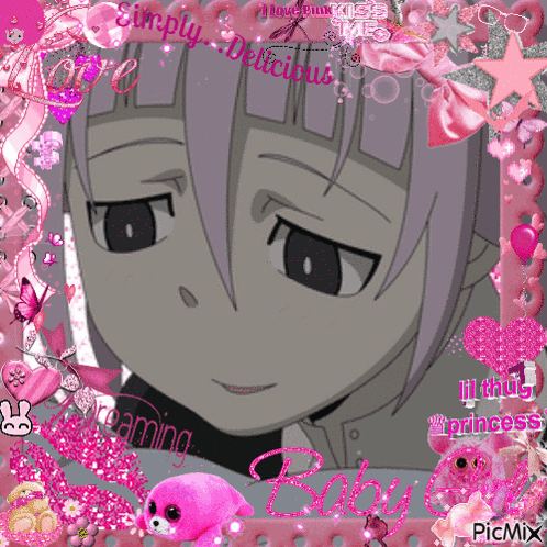 Pink Crona GIF