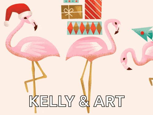 Pink Flamingo GIF