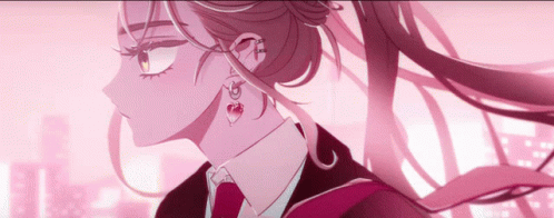 Pink Hair Anime Girl Pink Anime GIF