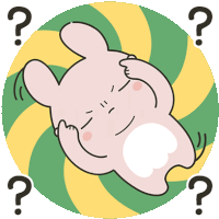 Pink Rabbit Sticker
