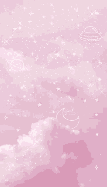 Pink Sky Stars GIF