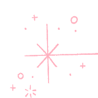 Pink Twinkle Shiny Sticker