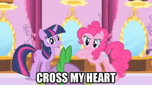Pinkie Pie Promise GIF