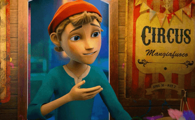 Pinocchio A True Story Flowers GIF