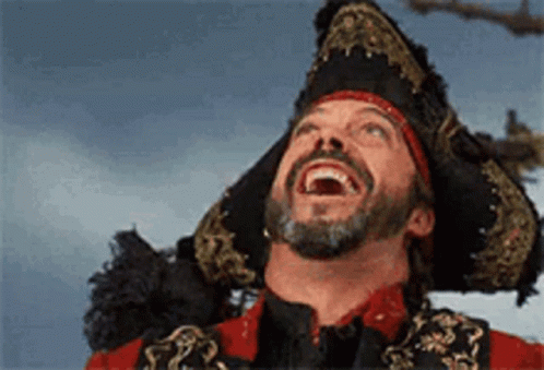 Pirate Laughing GIF