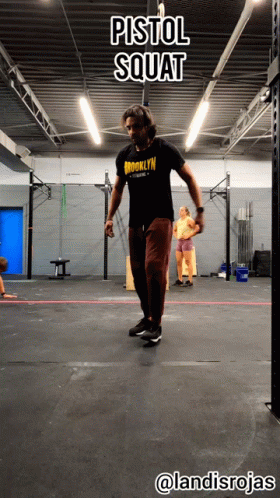 Pistols Squat Pistol Squat GIF