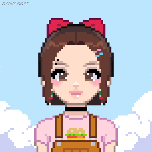 Pixel Art Pixel Girl Meme