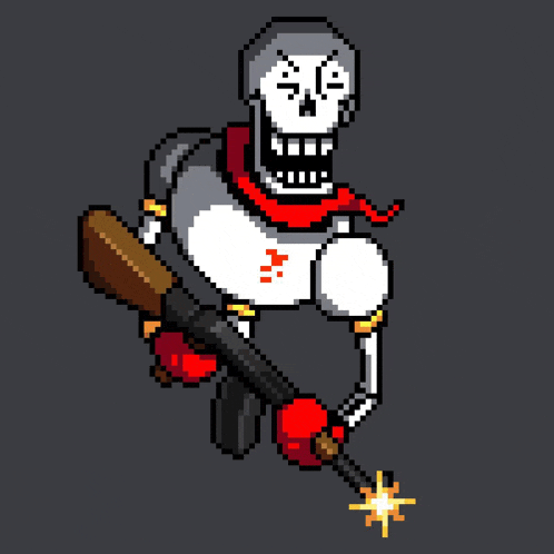 Pixel Art Rifle Meme