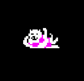 Pixel Laying Down Meme
