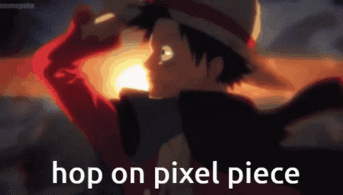 Pixel Piece One Piece GIF. This 498 x 284 animated GIF is part of our guro pixel collection. Related themes include one piece, roblox. Created by mtmtmt…