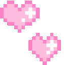 Pixel Pink Sticker