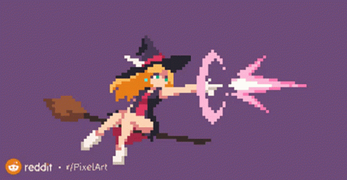 Pixelart Cute GIF. This 498 x 259 animated GIF is part of our frollo witchcraft collection. Related themes include cute, magic, sprite. Created by…