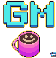 Pixelland Pixels Sticker