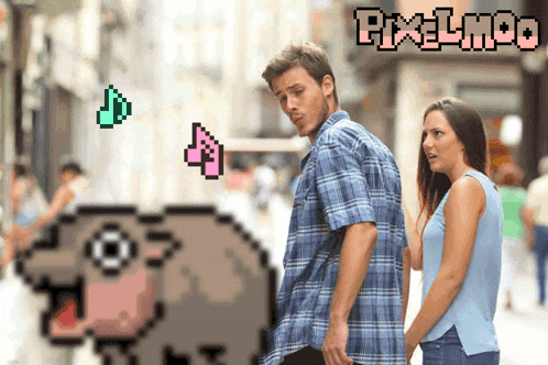 Pixelmoo Pixel Moo GIF