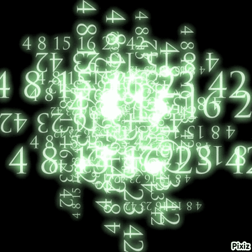 Pixiz Matrix Numbers GIF