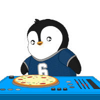 Pizza Pizza Day Sticker