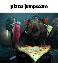Pizza Pizza Rat GIF. This 233 x 250 animated GIF is part of our pizza rat collection. Related themes include jumpscare, pizza. Created by MohawkSlamding…