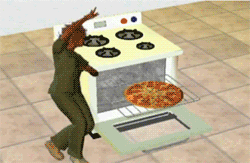 Pizza! GIF. This 250 x 163 animated GIF is part of our pizza fire collection. Related themes include dance, fire, food. View the original animation, share…