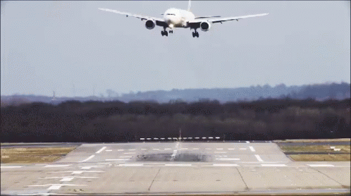 Plane Landing GIF. This 498 x 278 animated GIF is part of our funny airplane collection. Related themes include airplane, fly. View the original animation…